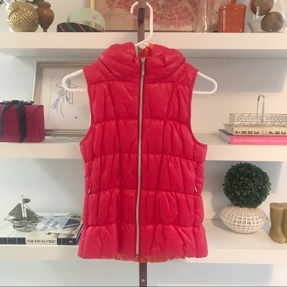 EUC Venezia-Milano Bright Pink and Orange Vest XS